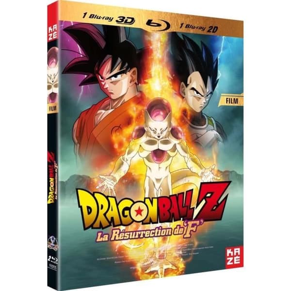 Dragon Ball Z: The Resurrection of F - The Movie - Blu-Ray 3D och 2D
