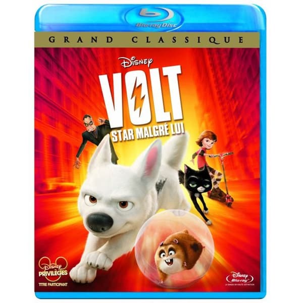 Blu-Ray Volt - DISNEY - Klassiker - 1h35min - 1080p - All publik