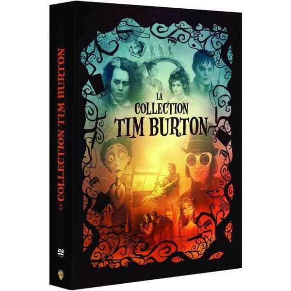 DVD Box Tim Burton Collection - Charlie and the Chocolate Factory + The Funeral Wedding + Sweeney Todd + Dark Shadows