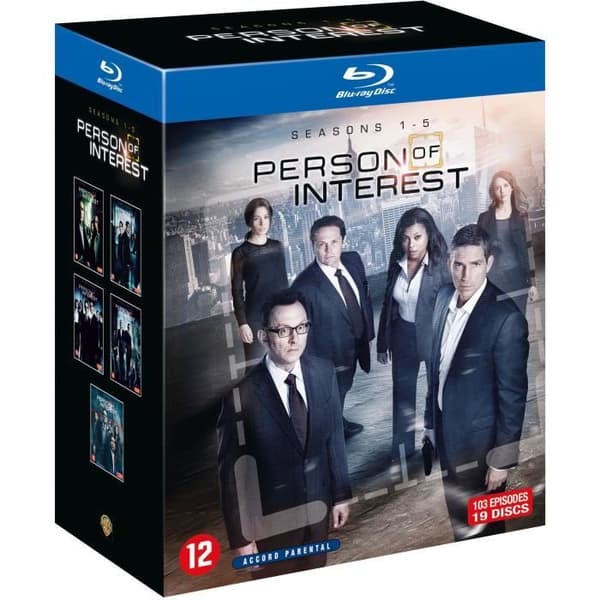 Person av intresse - Säsong 1 till 5 - På Blu-ray