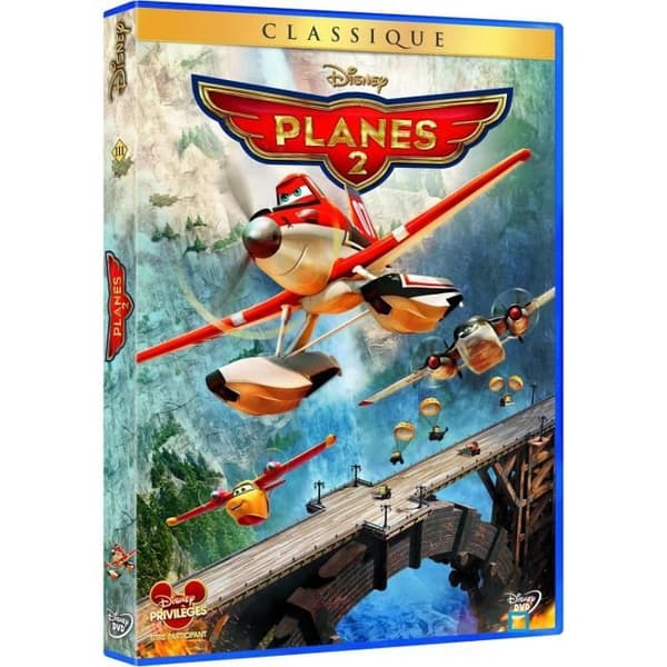 DVD - Disney - Planes 2 - Animation - Barn - Franska