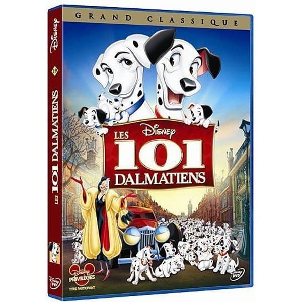 DVD 101 Dalmatiner - Disney - Animation - Barn - Standard DVD