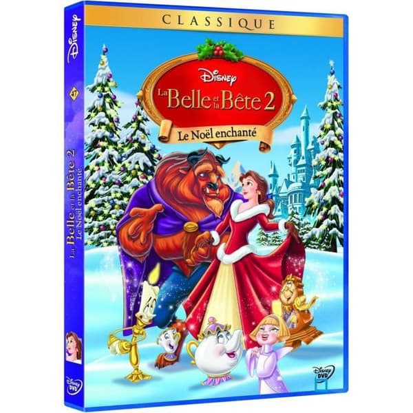 DVD Beauty and the Beast 2, The Enchanted Christmas
