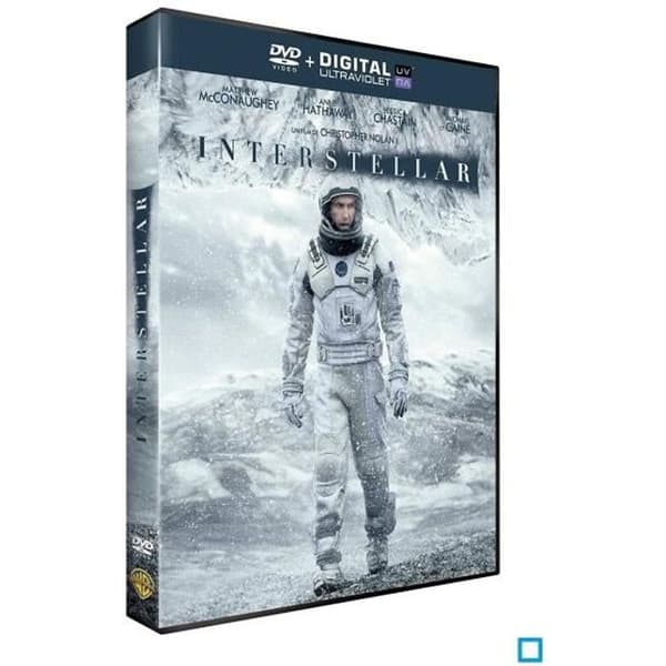 DVD - Warner Home Video - Interstellar - Nolan Christopher - Mcconaughey Matthew - Hattaway Anne