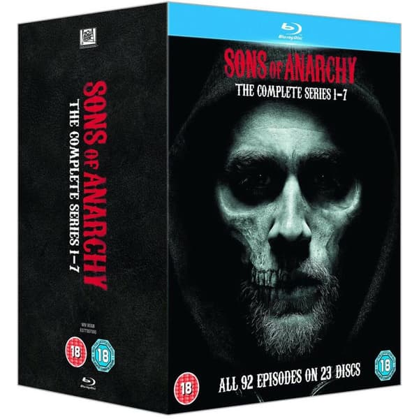 Sons of Anarchy / Complete 1-7 (Ej svensk text) (23 Blu-ray)