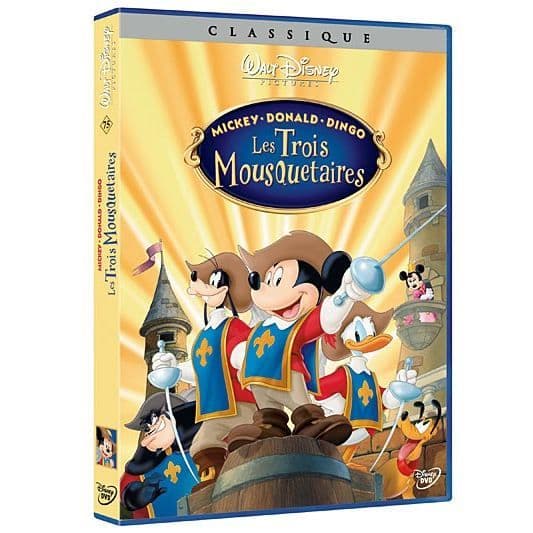 DVD Mickey, Donald, Goofy: The Three Musketeers...