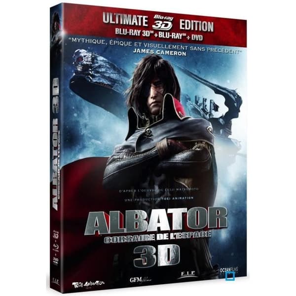 Blu-Ray 3D Albator, rymdkaparen