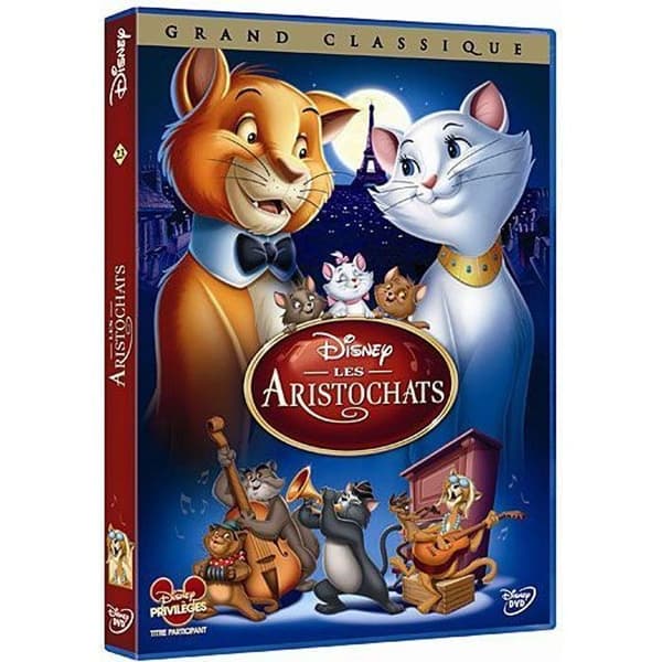 DVD The Aristocats - DISNEY CLASSIQUES - Reitherman Wolfgang - Barn - Franska - Tecknad film