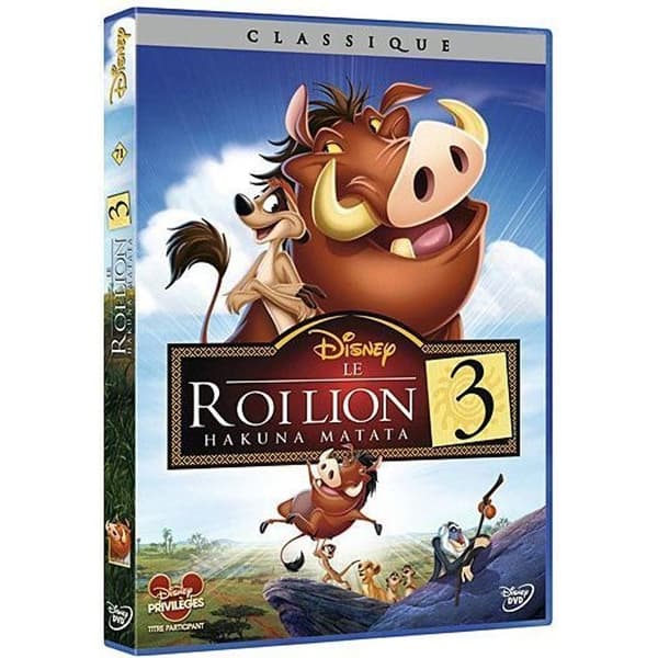 DVD Lejonkungen 3: Hakuna Matata - Disney