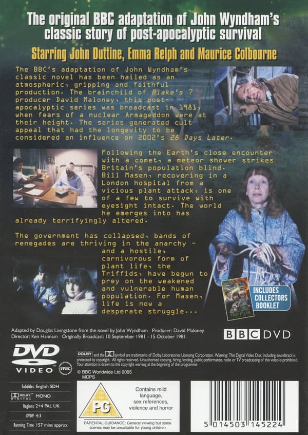The day of the triffids (Ej svensk text) (DVD)