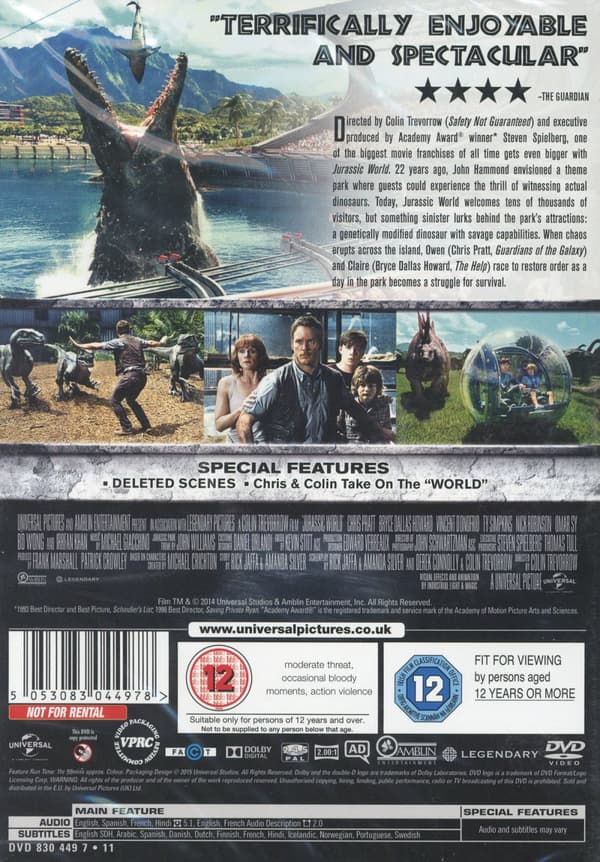 Jurassic World (DVD)