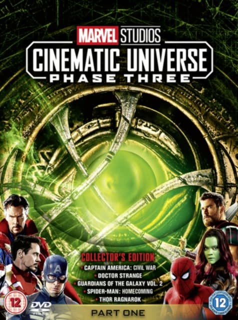 Marvel Cinematic Universe Phase 3 Part 1 Box Set (5 DVD)