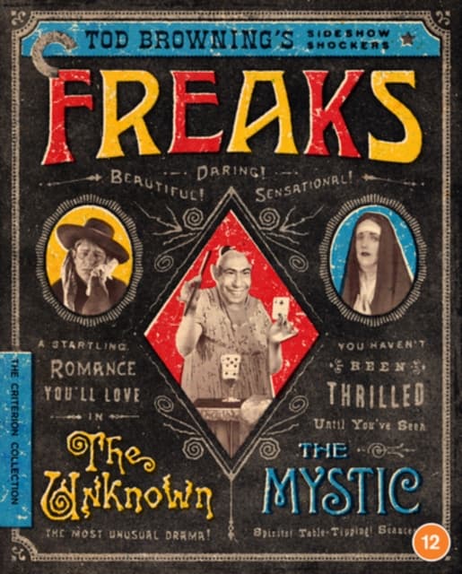 Freaks / the Unknown / the Mystic: Tod Brownings (2 Blu-ray)