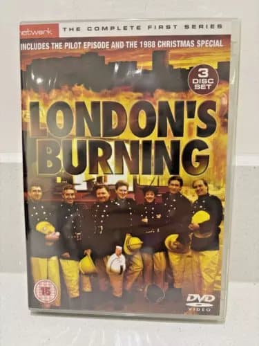 Londons Burning The Complete Series 1 DVD Inc Pilot Episode Christmas Special Region 2 (Brand New)