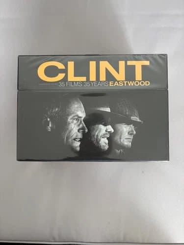 Clint Eastwood 35 Years 35 Films DVD Boxset Genuine Region 2 (Brand New)