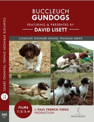 David Lisett Gundog Training DVDs- Complete Springer Spaniel Series - Boxed Set Region 2 (Brand New)