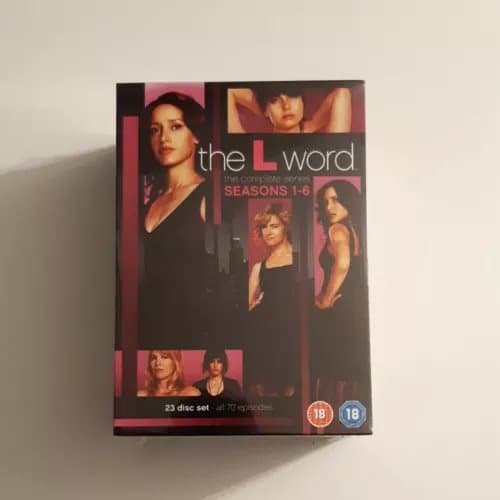 The L Word Series 1-6 Complete Collection 23 Discs Boxset DVD - Region 2 (Brand New)