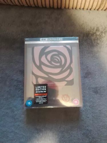 TITANS OF CULT V FOR VENDETTA 4K STEELBOOK LIMITED EDITION Region 2 (Brand New)