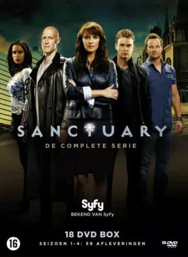 Sanctuary: Complete Series 1-4 DVD Box Set, Region 2 DVD, US Import (Brand New)