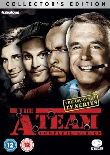 THE A TEAM COMPLETE SERIES COLLECTOR’S EDITON DVD Dirk Benedict Original Rele Region 2 (Brand New)