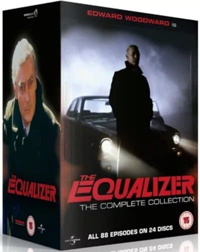 The Equalizer: The Complete Series DVD (2013) Edward Woodward cert 15 24 discs Region 2 (Brand New)