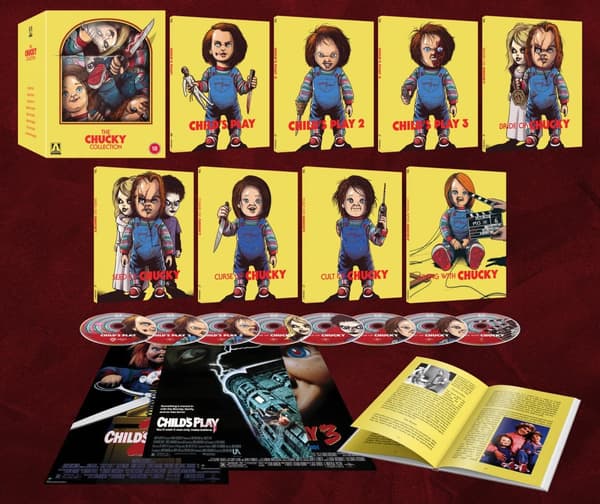 The Chucky Collection [18] Blu-ray Box Set Region 2 (Brand New)