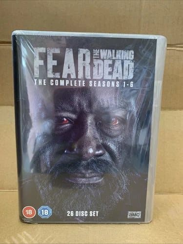 Fear The Walking Dead The Complete Series/Seasons 1-6 DVD Boxset Region 2 (Brand New)