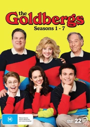 THE GOLDBERGS Season 1-7 DVD Boxset ( Region 2 Compatible) (Brand New)