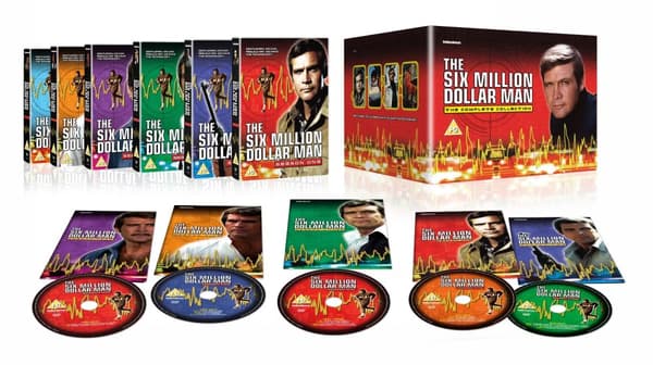 The Six Million Dollar Man Complete Collection Box Set Official Release Region 2 (Brand New)