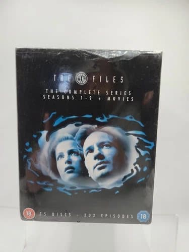 The X Files The Complete Series Seasons 1-9 & Movies 55 Discs 202 Episodes Region 2 (Brand New)
