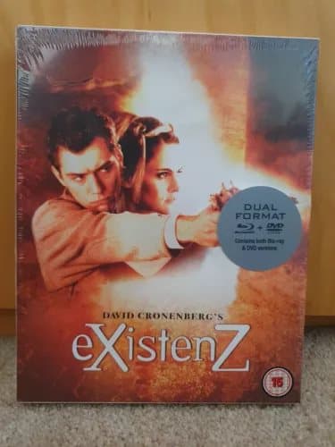 Existenz Blu-ray DVD Limited Edition 101 Films + Booklet Region 2 (Brand New)