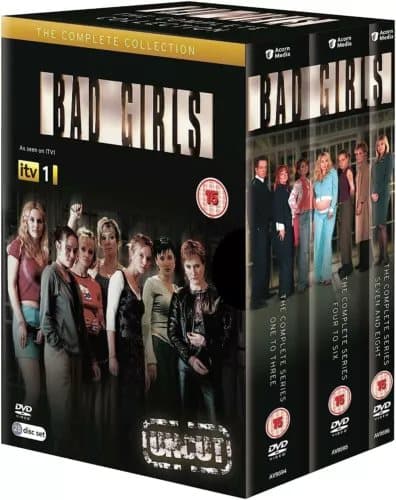 BAD GIRLS UNCUT EDITION COMPLETE SERIES 1-8 DVD COLLECTION SEASON 1 234567 8 Region 2 (Brand New)