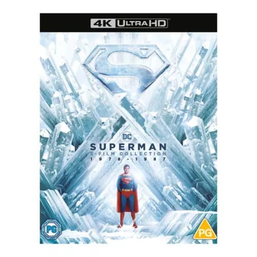 Superman I-IV Collection [PG] 4K UHD Box Set Region 2 (Brand New)