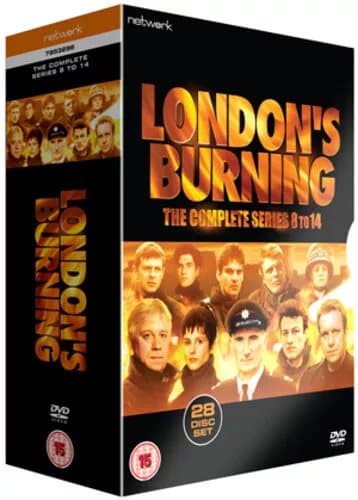 London’s Burning: The Complete Series 8-14 DVD (2011) Glen Murphy cert 15 28 Region 2 (Brand New)