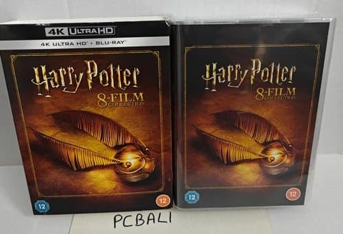 Harry Potter, 8 Film Collection 4K UHD + Blu Ray, . PLEASE READ Region 2 (Brand New)