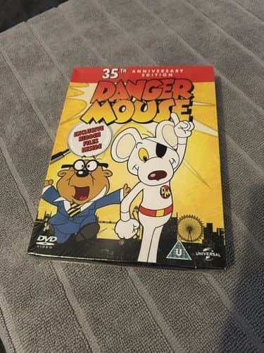 Danger Mouse The Danger Mouse Complete Collection - 35TH ANNIVERSARY DVD BOXSET Region 2 (Brand New)