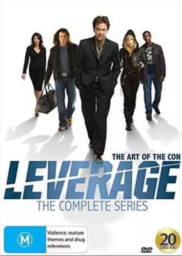 Leverage - The Complete Series (DVD) Compatible region free (Brand New)