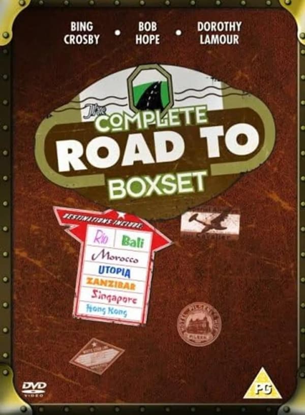 ROAD TO COMPLETE COLLECTION DVD BOX SET BING CROSBY BOB HOPE R2 Region 2 (Brand New)