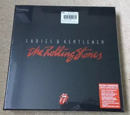 Rolling Stones: Ladies And; Gentlemen 3 DVD Deluxe Box Set; Numbered: Mint Perfect Region 2 (Brand New)