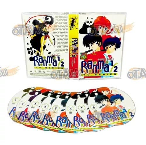 RANMA 1/2 - COMPLETE ANIME TV SERIES DVD BOX SET (1-161 EPS) SHIP FROM Region 2 (Brand New)