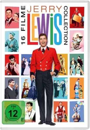 JERRY LEWIS 16 MOVIE FILM ULTIMATE COLLECTION DVD BOX SET COMPATIBLE R2 Region 2 (Brand New)