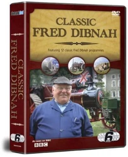 FRED DIBNAH COLLECTION DVD BOX SET 12 Episodes STEEL STEAM STONE INDUSTRIAL AGE Region 2 (Brand New)
