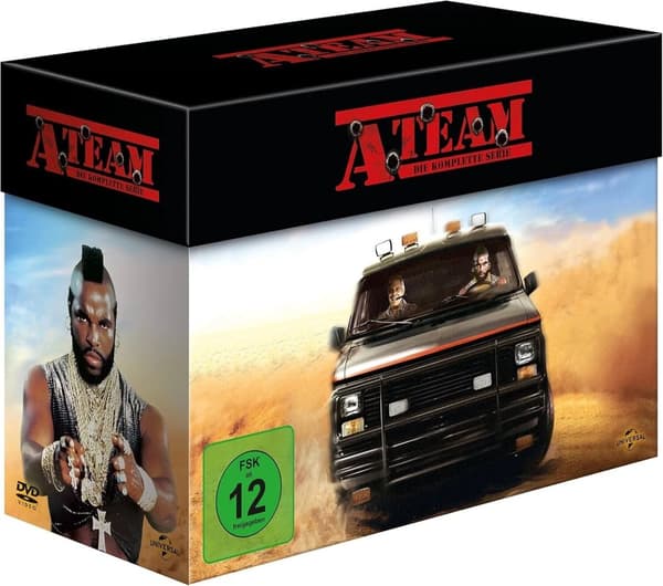 A TEAM COMPLETE SERIES 1-5 DVD COLLECTION BOX SET SEASON 1 2 3 4 5 R2 COMPATI Region 2 (Brand New)