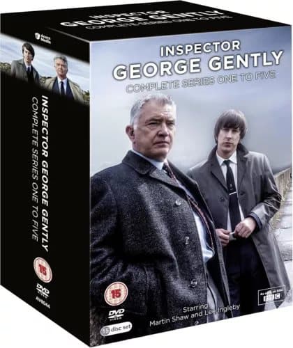 INSPECTOR GEORGE GENTLY COMPLETE SERIES 1-5 DVD BoxSet Season 1 2 3 4 5 R Region 2 (Brand New)