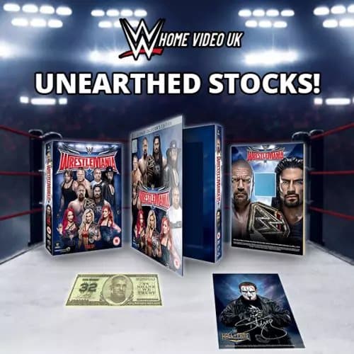 WWE WrestleMania 32 - Ultimate Collectors Edition (DVD Boxset) Region 2 (Brand New)