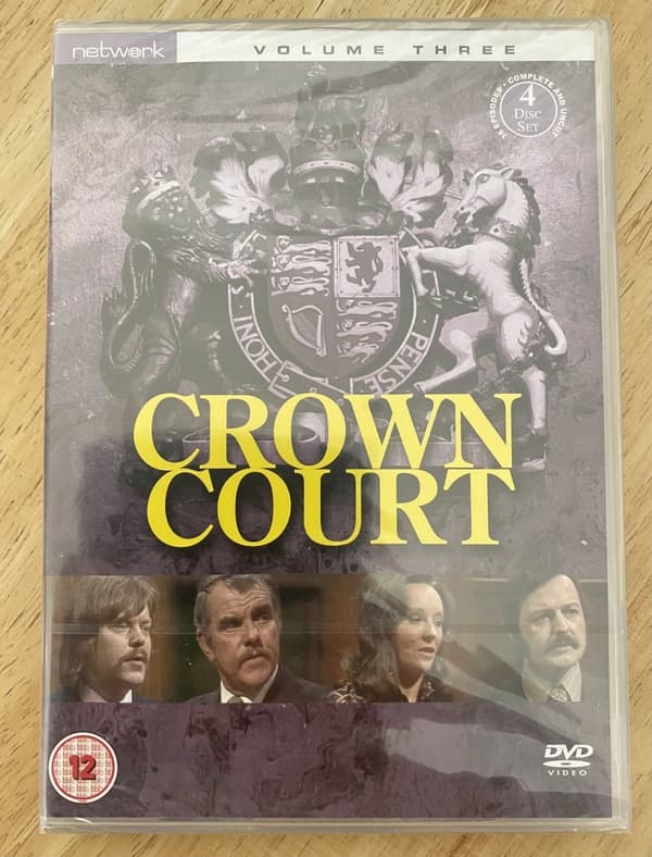 CROWN COURT VOLUME 3 THREE DVD 4 DISC BOXSET SET 1973 Region 2 (Brand New)