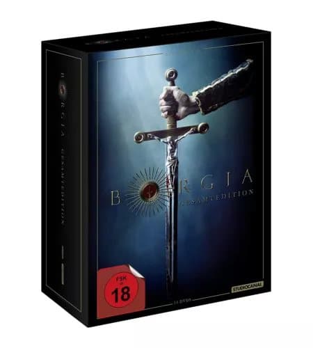 BORGIA: Faith And Fear: Complete Seasons 1 2 3 / European TV Series R2 DVD Region 2 (Brand New)