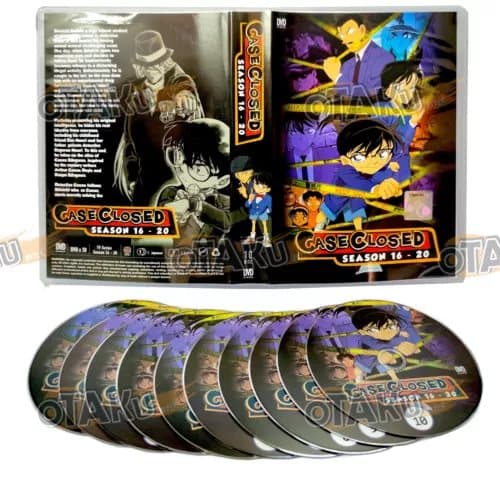 CASE CLOSED (SEASON 16-20) - ANIME TV SERIES DVD (1-166 EPS) SHIP FROM Region 2 (Brand New)