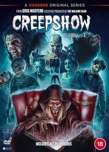 Creepshow: Season 1-4 DVD (2023) Christopher Nathan cert 18 8 discs Region 2 (Brand New)