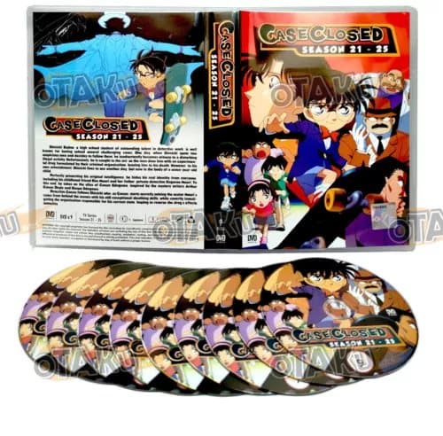 CASE CLOSED (SEASON 21-25) - ANIME TV SERIES DVD (1-172 EPS) SHIP FROM Region 2 (Brand New)